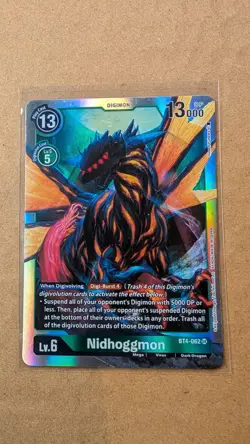 Digimon Card Game | Nidhoggmon BT4-062 SR | Englisch | TCG - Image 1