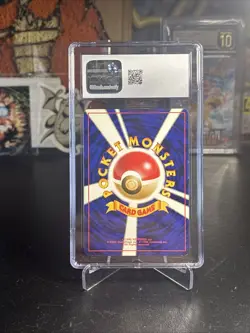 CGC 8 Holo Bleed Error Swirl Ampharos Japanese Neo Genesis 181 Pokemon Card - Image 2