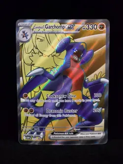 Cynthia's Garchomp ex 204 Sv: Scarlet & Violet Cards Holo Black Star Promo Mint - Image 1