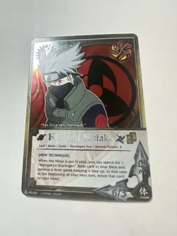 Kakashi Hatake - PR 042 - Promo Card NM - Naruto CCG 2007 - Image 1