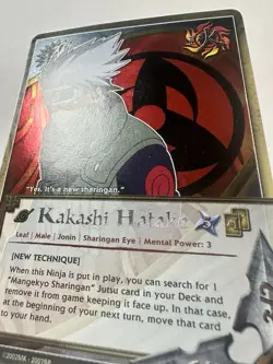 Kakashi Hatake - PR 042 - Promo Card NM - Naruto CCG 2007 - Image 2