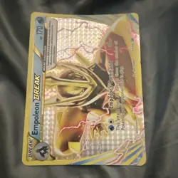 Pokemon Empoleon BREAK XY134 Promo Oversized Holo 170 HP XY Set English Card - Image 1