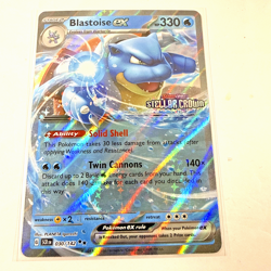 Blastoise ex (Stellar Crown Stamp) 030/142 Miscellaneous Cards & Products Holo - Image 1
