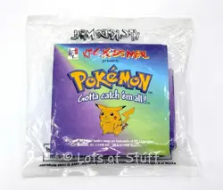 KFC Kids Meal Pokemon Trading Card Game Mini Cards 1998 Nintendo New Sealed - Image 2