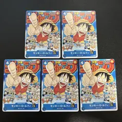 One Piece Card Monkey D Luffy Jump Promo P-033 P Authentic Collectible Japan - Image 1