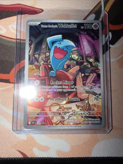 Team Rocket's Wobbuffet 203 Sv: Scarlet & Violet Promo Cards Holo - Image 1