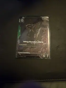 Wing Gundam Zero TCG Card Game GD01-024 LR Gundam TCG Card Game Foil English - Image 1