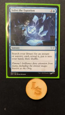 MTG Strixhaven: School of Mages STX Solve the Equation MINT - Image 1