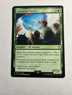 Generous Patron - Commander: FINAL FANTASY MTG Plus Bonus Rare!!! - Image 1