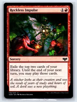 Reckless Impulse C The List Reprints 174/277 LP - Image 1