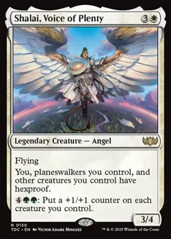 MTG Shalai, Voice of Plenty ** Tarkir: Dragonstorm Commander ** English - Image 1