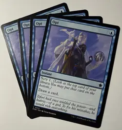 MTG Foundations C Opt #0512 PLAYSET 4X X4 - Image 1