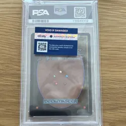 Magic: The Gathering Mox Sapphire Beta Edition Rare graded PSA 6 (MK) has mark - Image 2