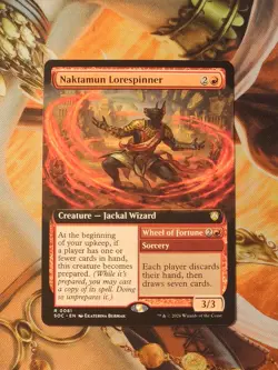 Naktamun Lorespinner (Extended Art) - Commander: Secrets of Strixhaven (SOC) -nm - Image 1
