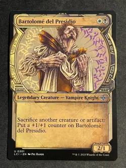 MTG Bartolome del Presidio (Showcase), NM-Mint, (LCI #0301) Regular - Image 1