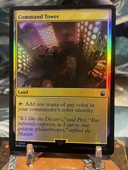 MTG | Command Tower (0266) [Doctor Who] ✨FOIL✨ - Image 1