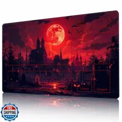 MTG Playmat Non-Slip Rubber Backing Printing Commander Board Game Desk Mat Du - Image 1