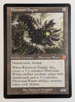 MTG - 1x Wurmcoil Engine - Brother's War - Retro Artifact - Magic The Gathering - Image 1