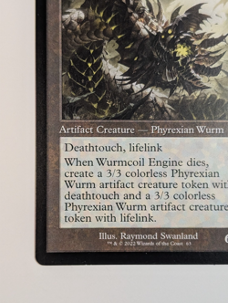 MTG - 1x Wurmcoil Engine - Brother's War - Retro Artifact - Magic The Gathering - Image 5