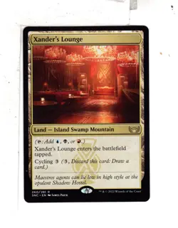 MTG SkeenAB Xander's Lounge from New Capenna. NM. - Image 1