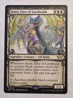 MTG - Ayara, First of Locthwain - MUL - Rare - NM - Magic the Gathering - Image 1
