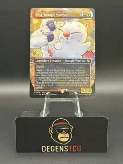 Mog, Moogle Warrior 0476 - Chocobo Track Foil - Borderless Near Mint, English - Image 1