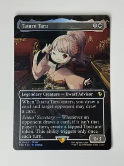 Tataru Taru (Borderless) (Chocobo Track Foil) Commander: Final Fantasy Foil - Image 1