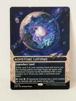 Gemstone Caverns - Edge of Eternities Stellar Sights EOS M 0016 NM MTG - Image 1