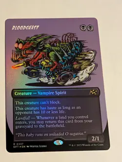 Bloodghast (Borderless) Aetherdrift Foil - Image 1