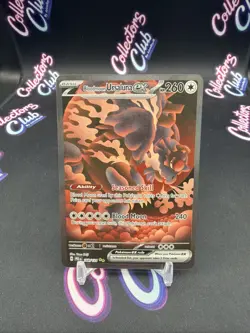 Bloodmoon Ursaluna EX 168/131 Prismatic Evolutions SIR NM Pokemon TCG - Image 1
