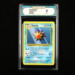 TQG 8 NM-MT 1999 Pokemon ENG Starmie #64/102 C - Image 1