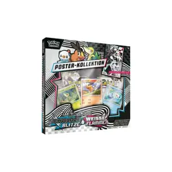 Pokemon Poster Kollektion Schwarze Blitze Weiße Flammen - NEU OVP - deutsch - Image 1