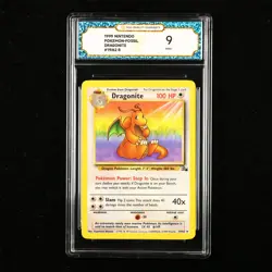TQG 9 Mint 1999 Pokemon ENG Dragonite #19/62 R - Image 1