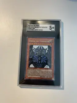 2010 YU-GI-OH! PROMO JUMP-EN037 OBELISK THE TORMENTOR SHONEN JUMP ULTRA RARE - Image 1