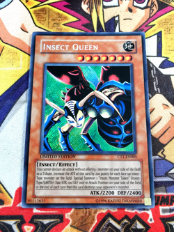 Insect Queen ct1-en005 Ltd Ed (NM/VLP) Secret Rare Yu-Gi-Oh! - Image 1