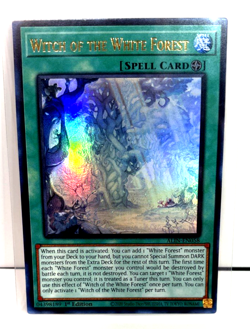 Witch Of The White Forest Ultra Rare ALIN-EN058 Yugioh! 1ST Ed VLP - Image 1