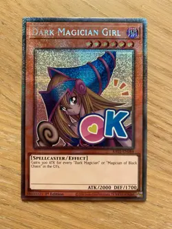 RA05-EN084 Dark Magician Girl Starlight Rare Yugioh 1st - Image 1
