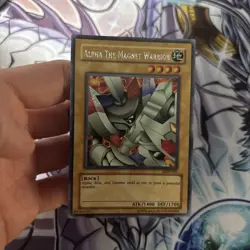 (EF) Yu-Gi-Oh DOR-001 Alpha The Magnet Warrior Prismatic Secret Rare Holo VLP - Image 3