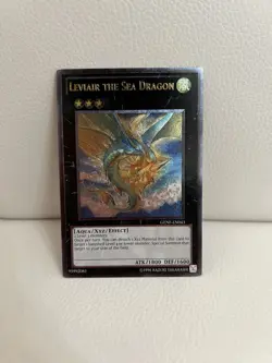 Yu-Gi-Oh Leviair The Sea Dragon GENF-EN043 Ultimate Rare Near Mint Card - Image 1
