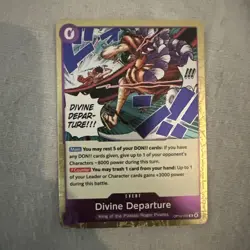 One Piece TCG | Divine Departure OP13-076 Carrying On His Will R | NM/M - Image 1