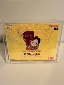 One Piece OP-07 500 Years In The Future Booster Box Sealed (English) w/acrylic C - Image 1