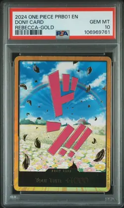 2024 ONE PIECE PRB01-PREMIUM BOOSTER THE BEST- DON!! CARD REBECCA-GOLD PSA 10 - Image 1