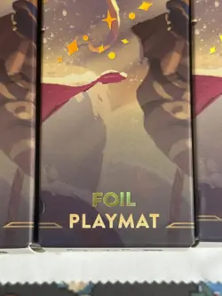 In Hand Disney Lorcana Wilds Unknown Toy Story Limited Edition Foil Play Mat NEW - Image 2