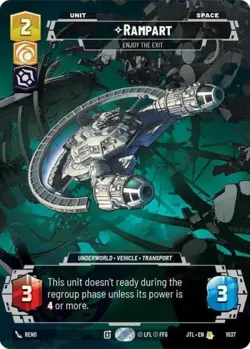 Rampart Enjoy the Exit (Prestige) - Near Mint MTG Jump to Lightspeed - Image 1