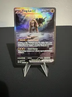 Pokemon TCG Ting-Lu EX Scarlet & Violet Paldea Evolved Holo Card 263/193 - Image 1