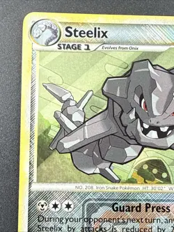 Pokemon TCG Steelix League & Championship Cards 24/95 Promo Cross Hatch Holo NM - Image 2