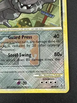 Pokemon TCG Steelix League & Championship Cards 24/95 Promo Cross Hatch Holo NM - Image 4