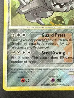 Pokemon TCG Steelix League & Championship Cards 24/95 Promo Cross Hatch Holo NM - Image 5
