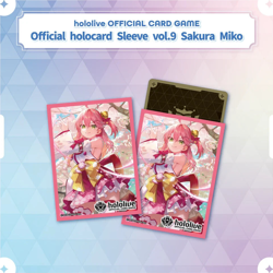 Hololive Official Card Game Sleeves Vol. 9 - Sakura Miko - Image 1