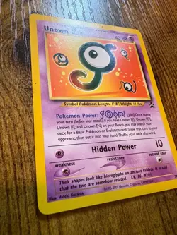 Pokemon Unown [J] Wotc Promo Regular Card 38/53 Promo English TCG HP - Image 2